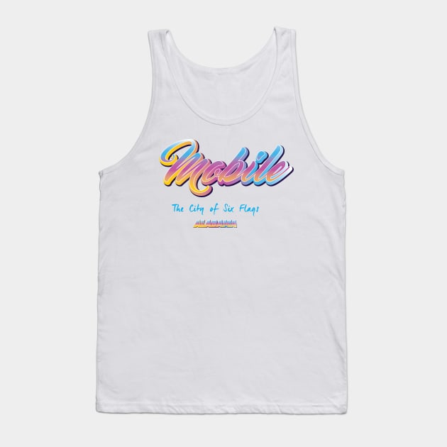 Mobile Alabama Tank Top by BY TRENDING SYAIF